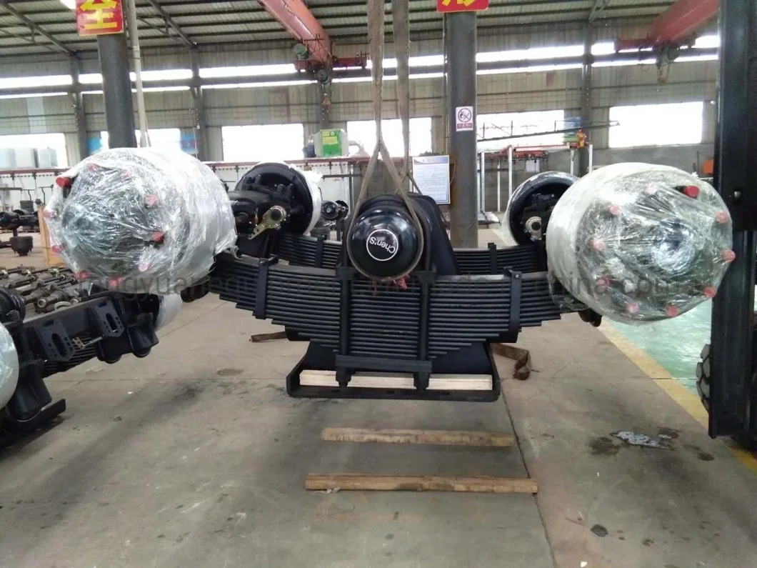 Single Point Suspension Bogie 24t 32t Trailer Axle