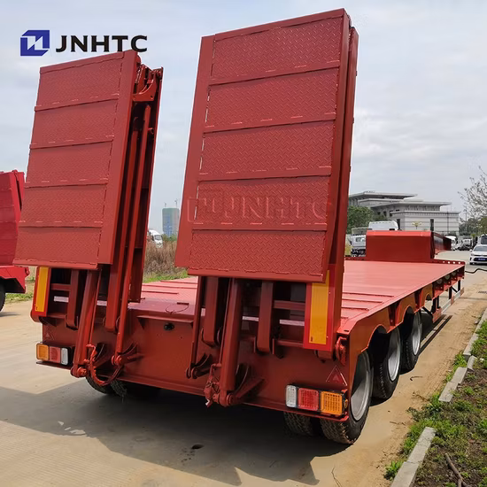 Low Boy Trailer Low Loader Trailer 3--6 Axle