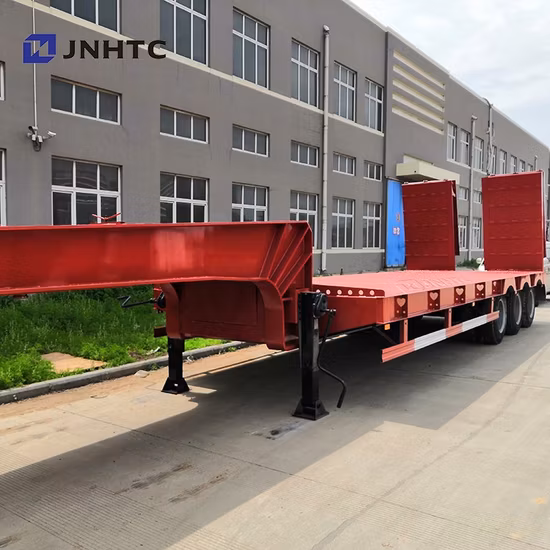 Low Boy Trailer Low Loader Trailer 3--6 Axle