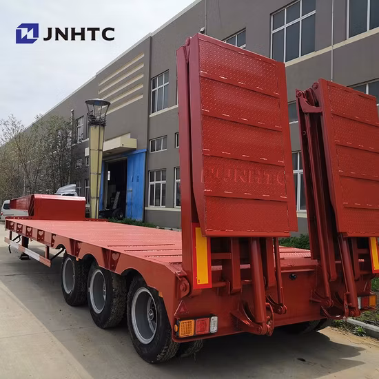 Low Boy Trailer Low Loader Trailer 3--6 Axle
