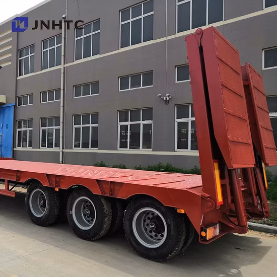 Low Boy Trailer Low Loader Trailer 3--6 Axle